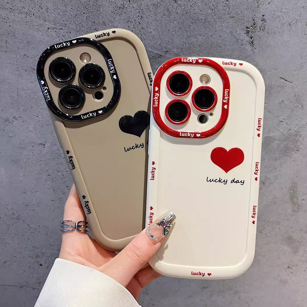Lucky Day Heart Puffy Case