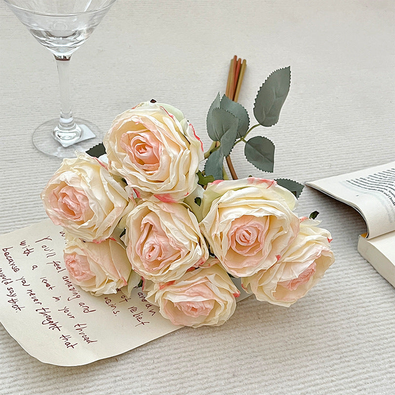 Faux Rose Bouquet Decorative - Modomu