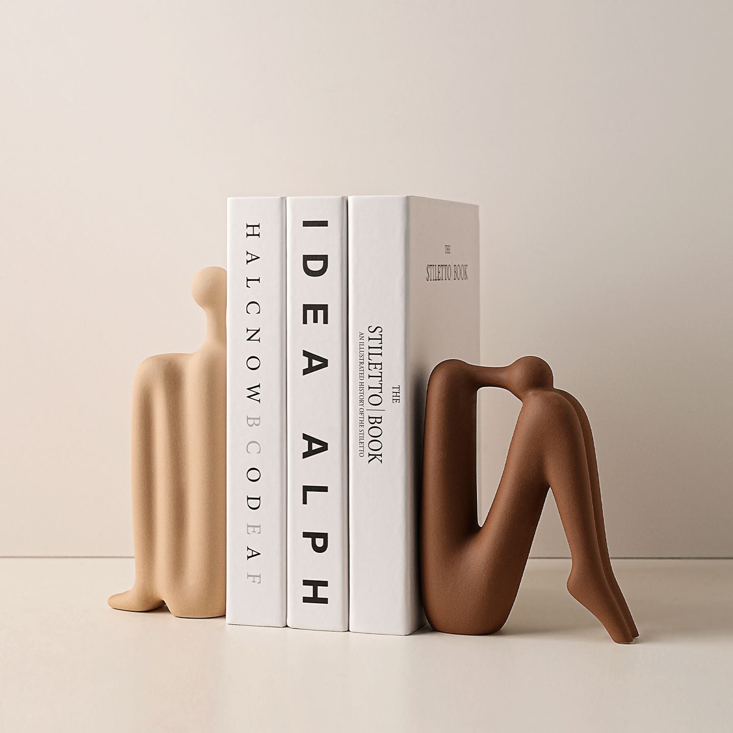 Abstract Character Bookend Sculpture - Modomu