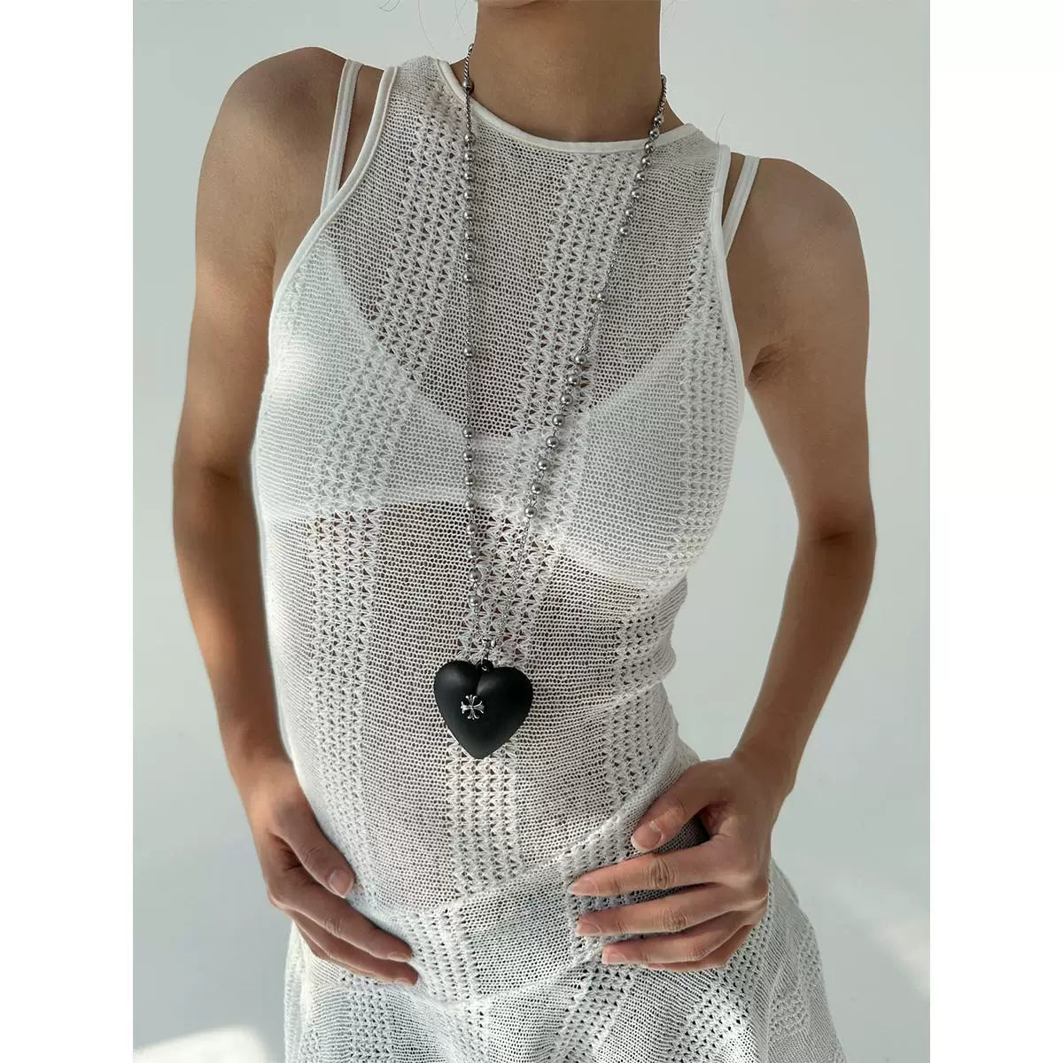Punk Heart Pendant Necklace - Modomu