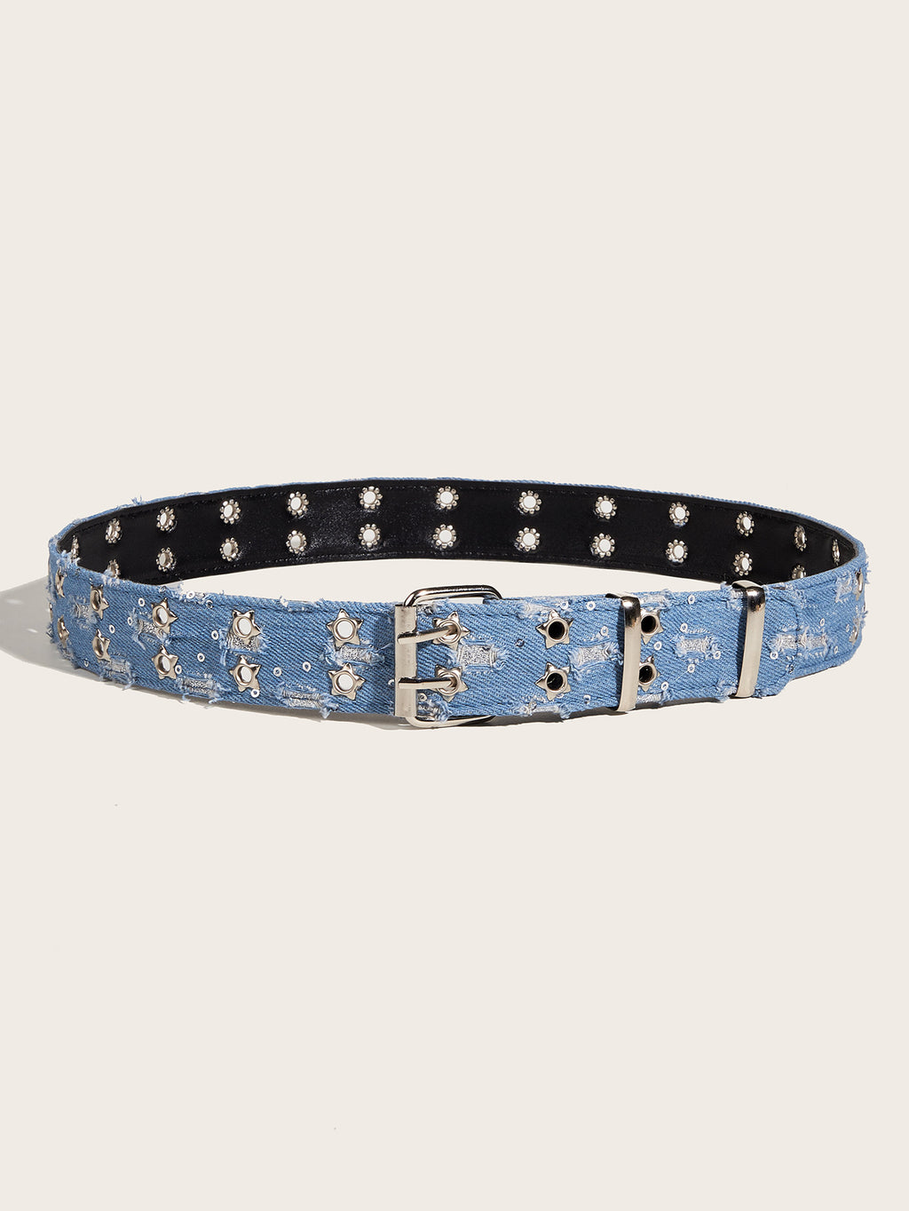 Punk Star Double Row Belt