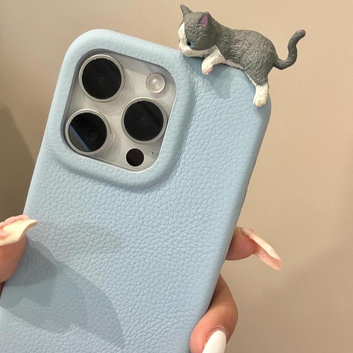 Cat Design Protective Phone Case - Modomu