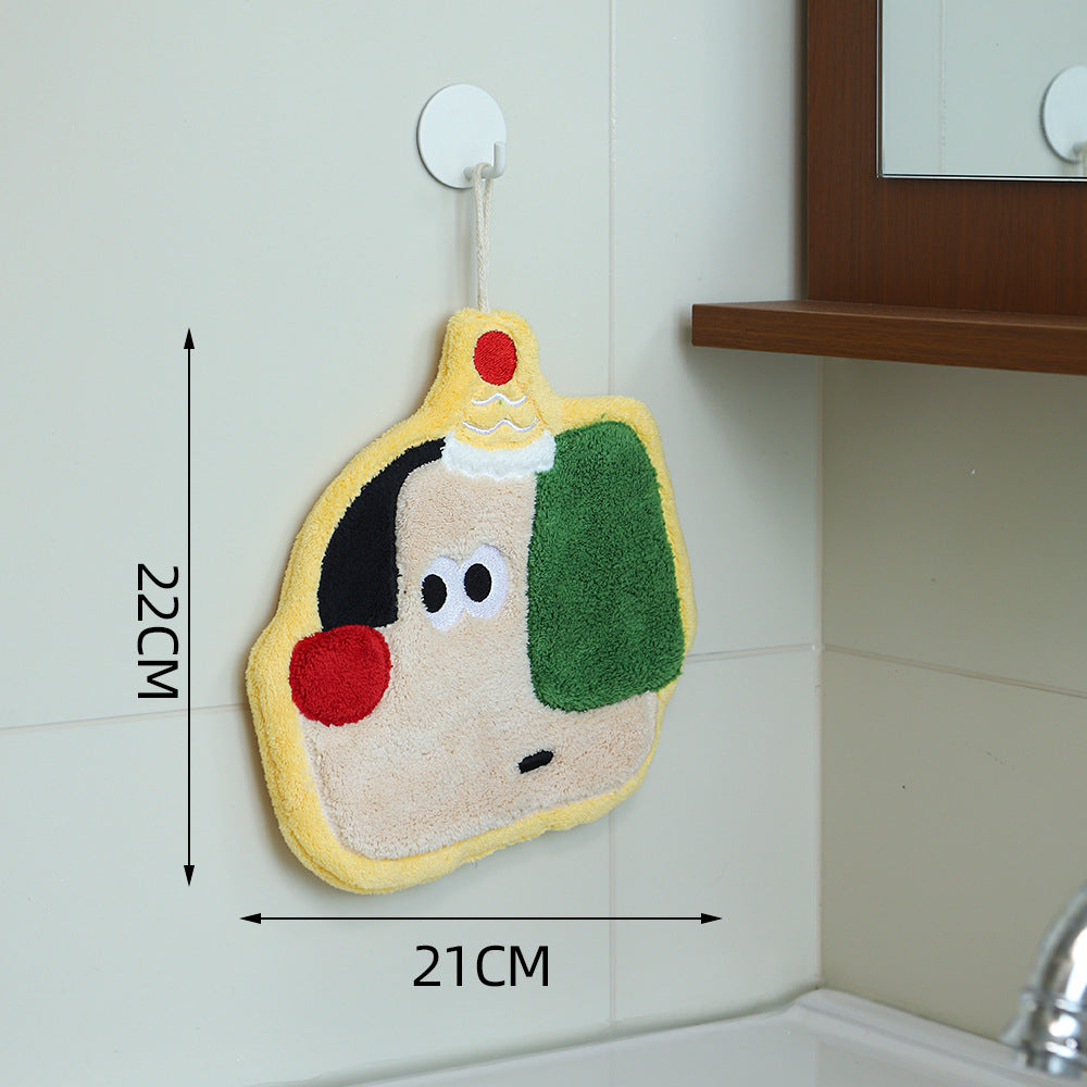 Cartoon Hanging Hand Towel - Cute cartoon