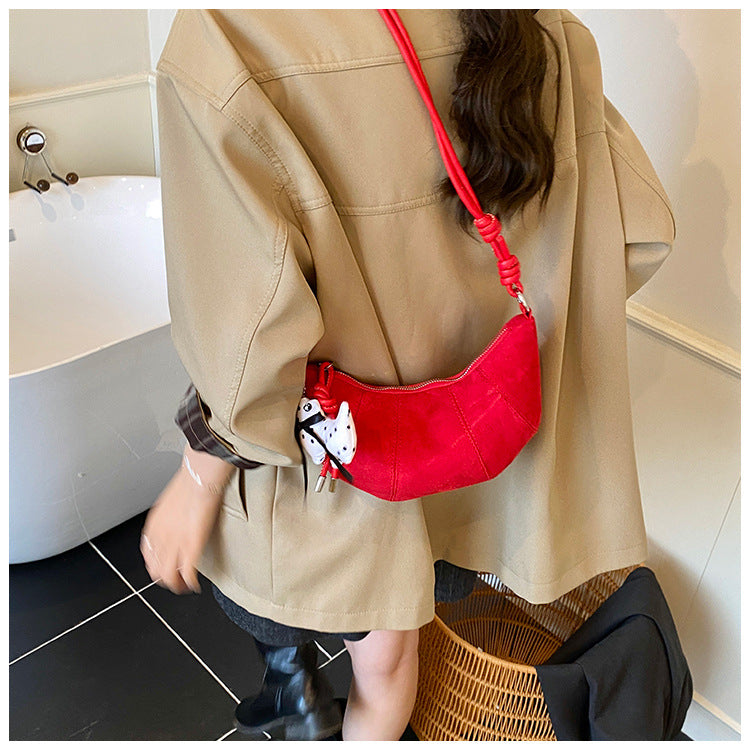 Crescent Horn Shoulder Bag