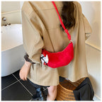 Crescent Horn Shoulder Bag