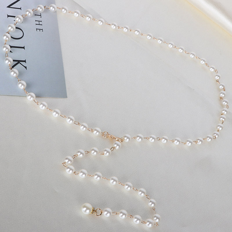 Pearl Chain Waist Belt - Modomu