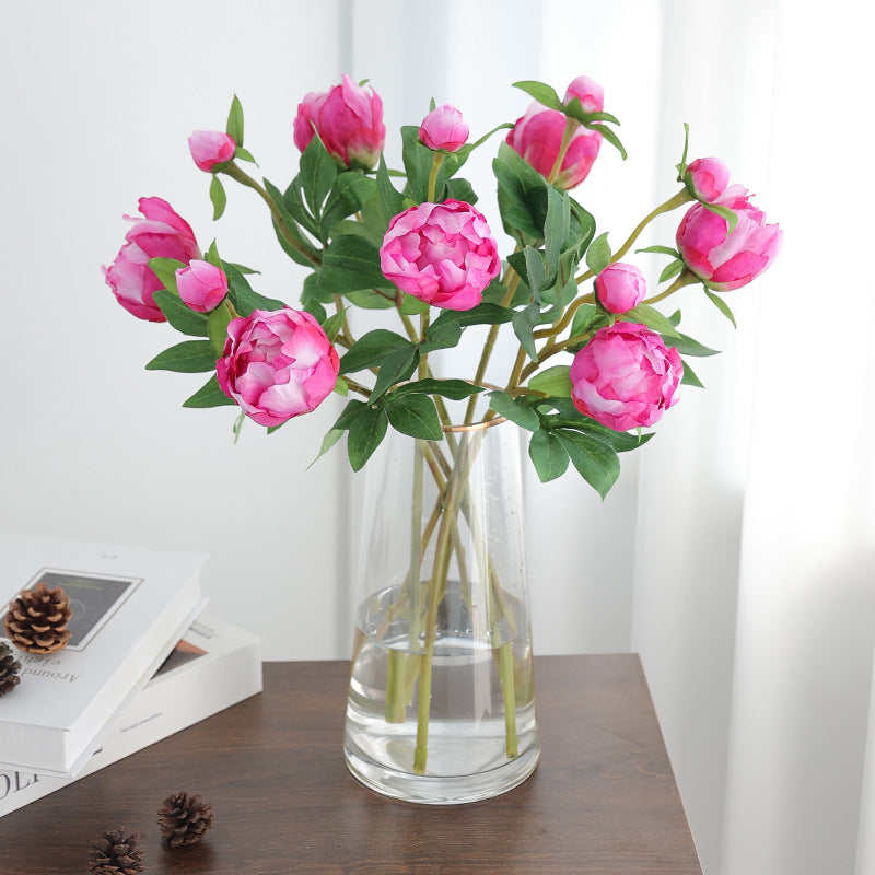 Single Stem Peony Artificial