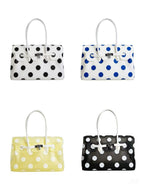 Polka Dot Padlock Tote