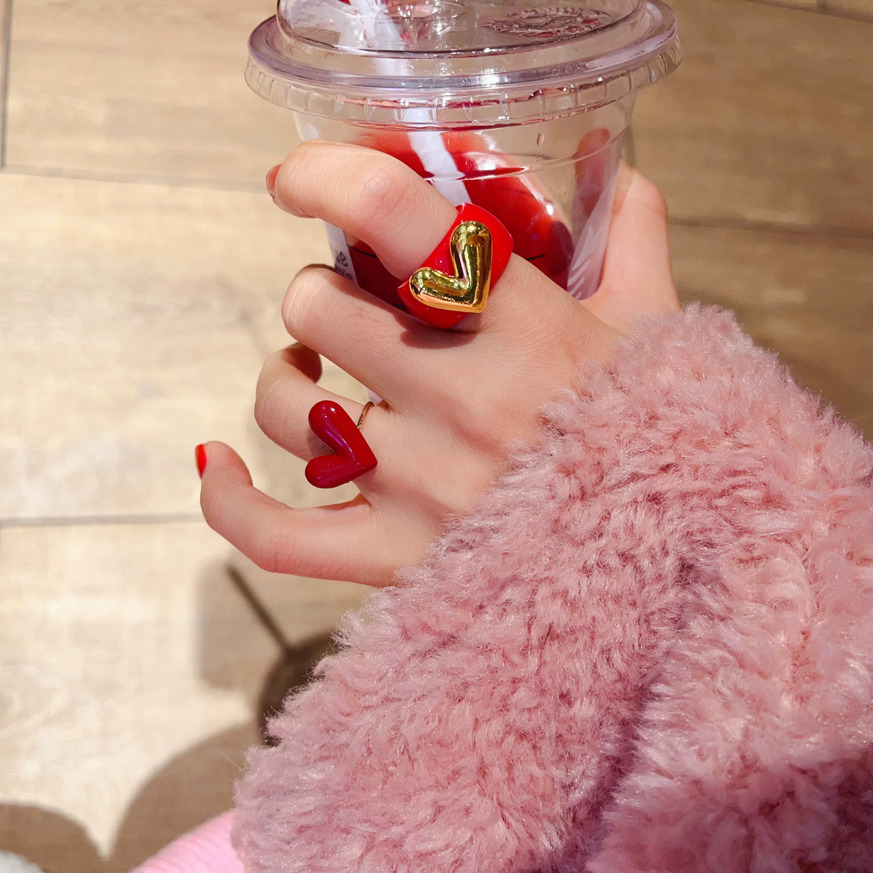 Personalized Pearl Detail Ring - Modomu