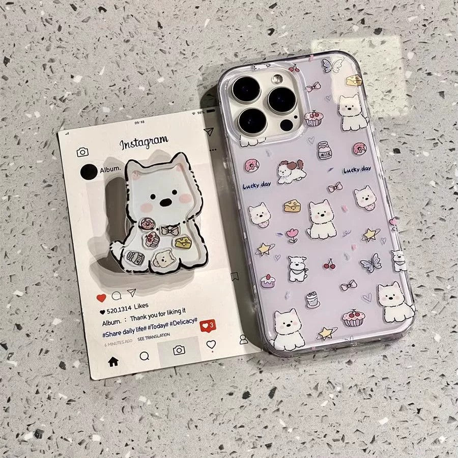 Westie Cheese Grip Phone Case – Westie Classic