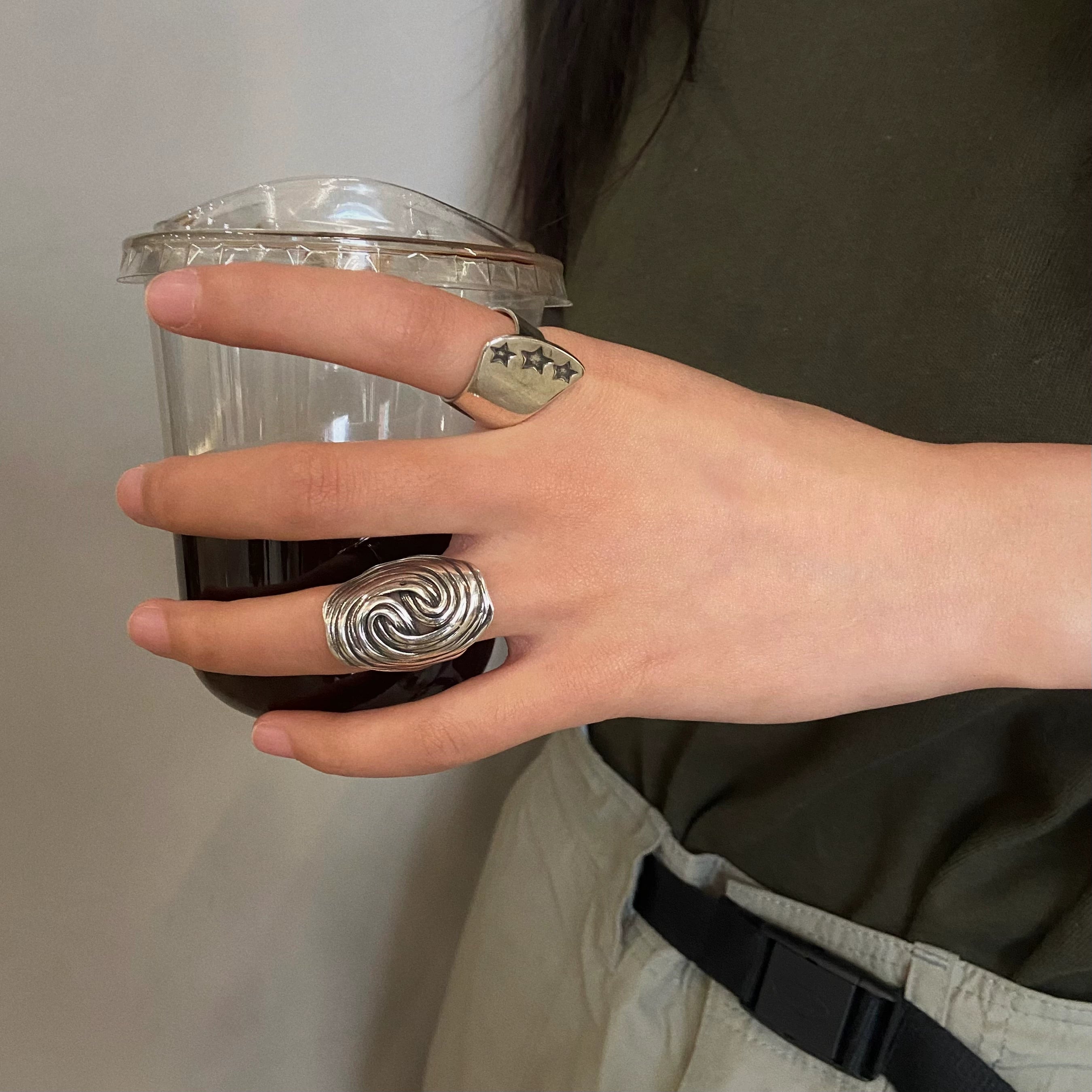 Retro Locomotive Star Ring - Modomu