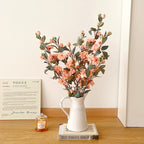 Wild Camellia Faux Flower Stem