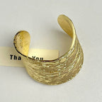 Retro Wavy Open Bracelet - Modomu