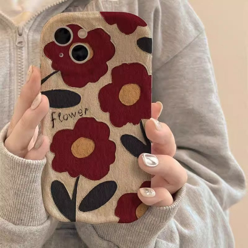 Winter Poppy iPhone Case