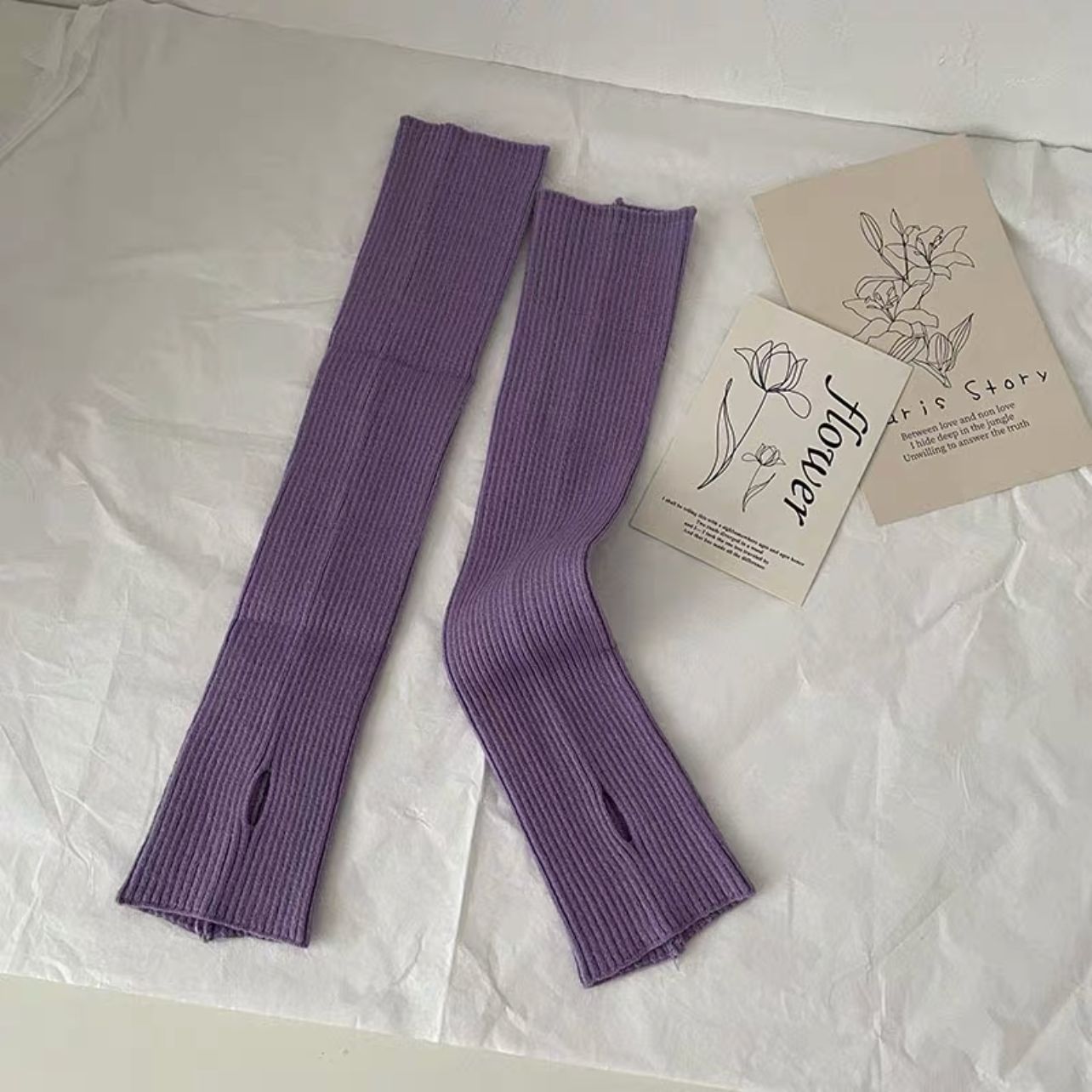 Knitted Arm Warmers Cozy Fit - Modomu