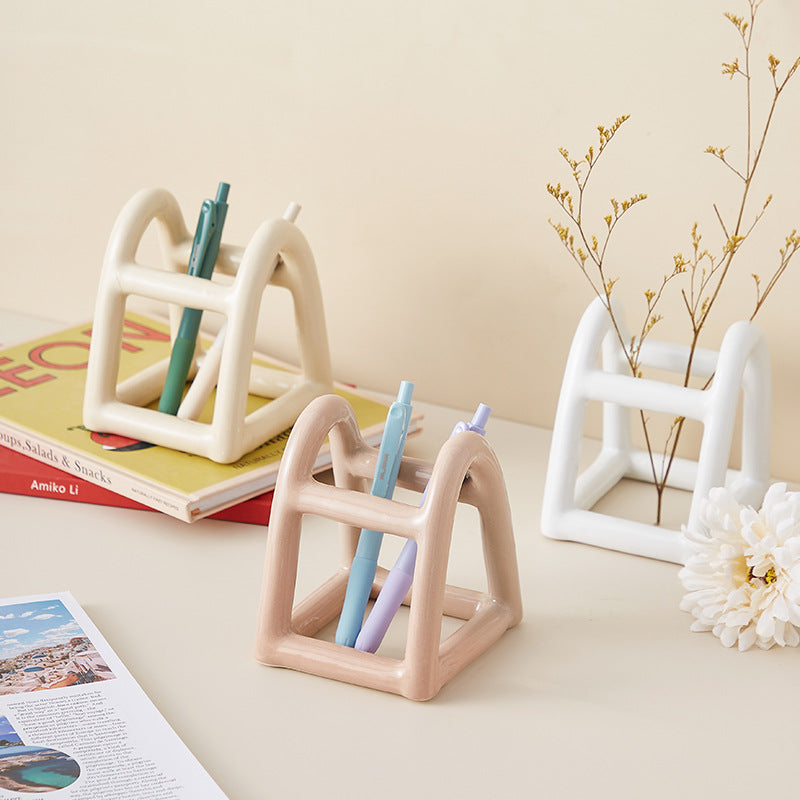 Ceramic Toothbrush Holder Organizer - Modomu