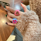 Acrylic Gem Statement Ring - Modomu