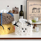 Plush Puppy Tissue Box Cover