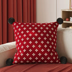 Festive Horse Throw Pillow