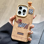 3D Puppy Topper Phone Case – Printed Dog Cases