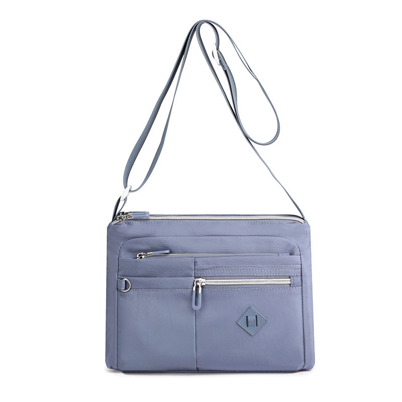 Multi-Zip Shoulder Bag