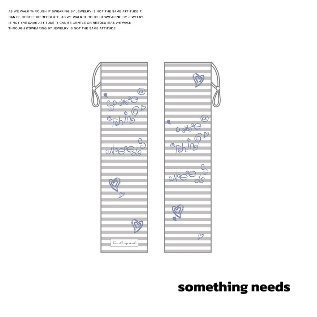 Harajuku Striped Cooling Arm Sleeves - Modomu