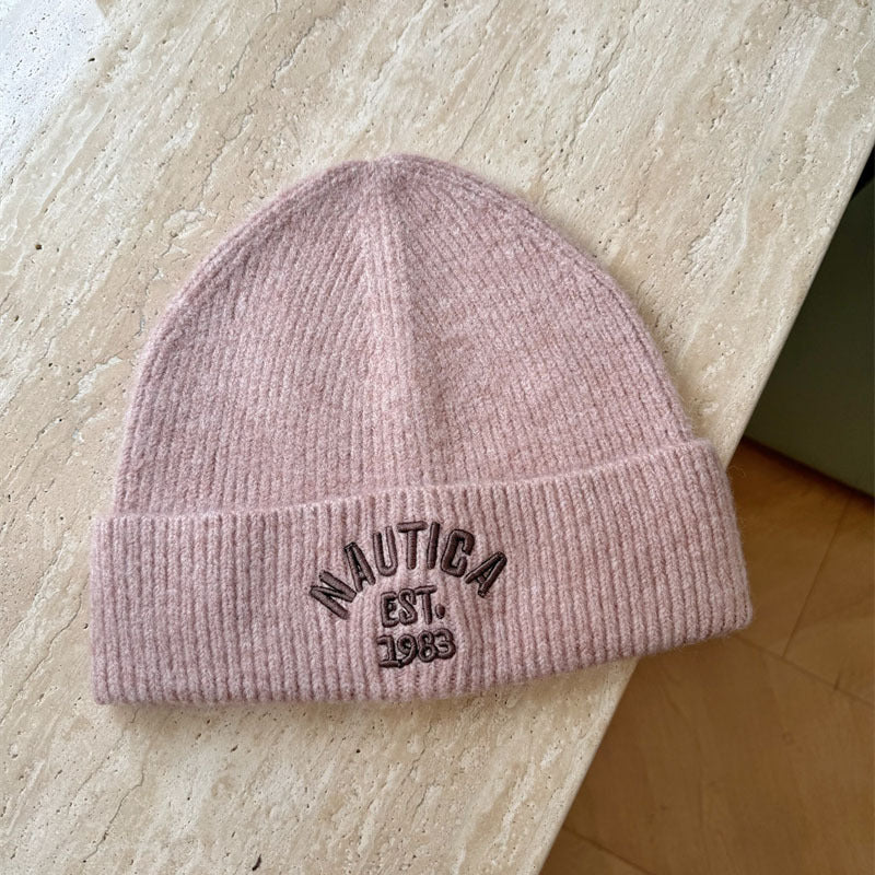 Embroidered Beanie with Icon Detail - Modomu