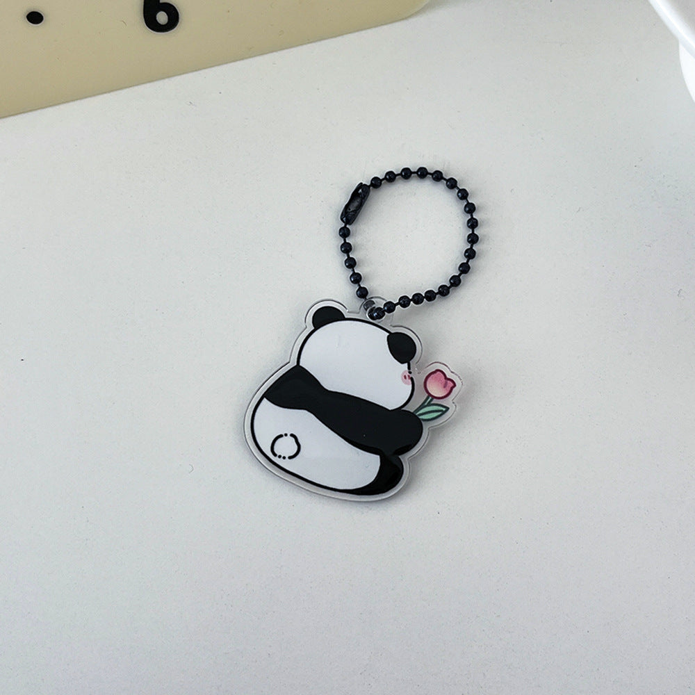 Panda Acrylic Keychain Charm - Modomu