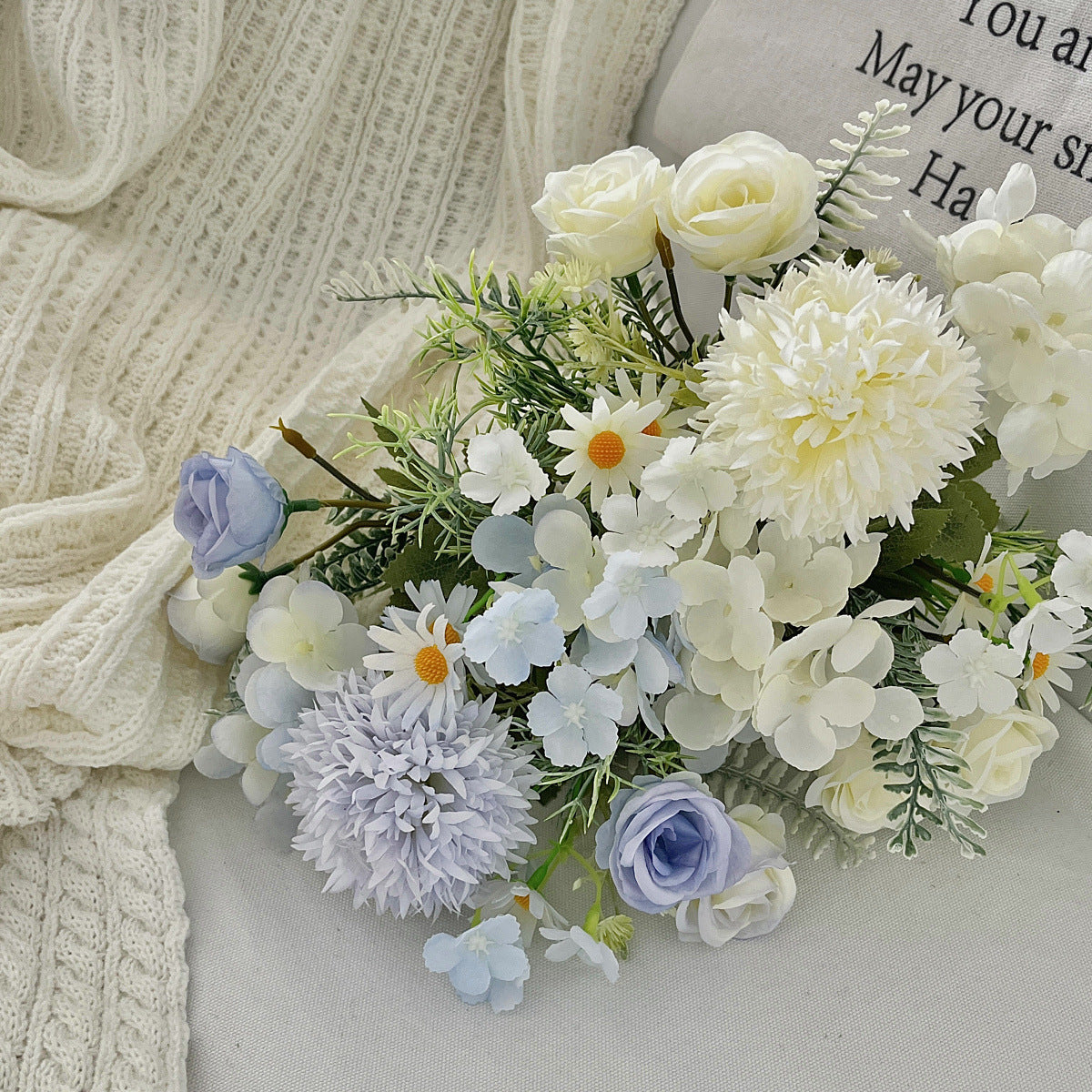 Artificial Rose Hydrangea Bouquet