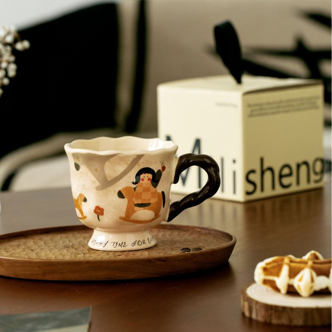 Ceramic Goblet Style Water Mug - Modomu