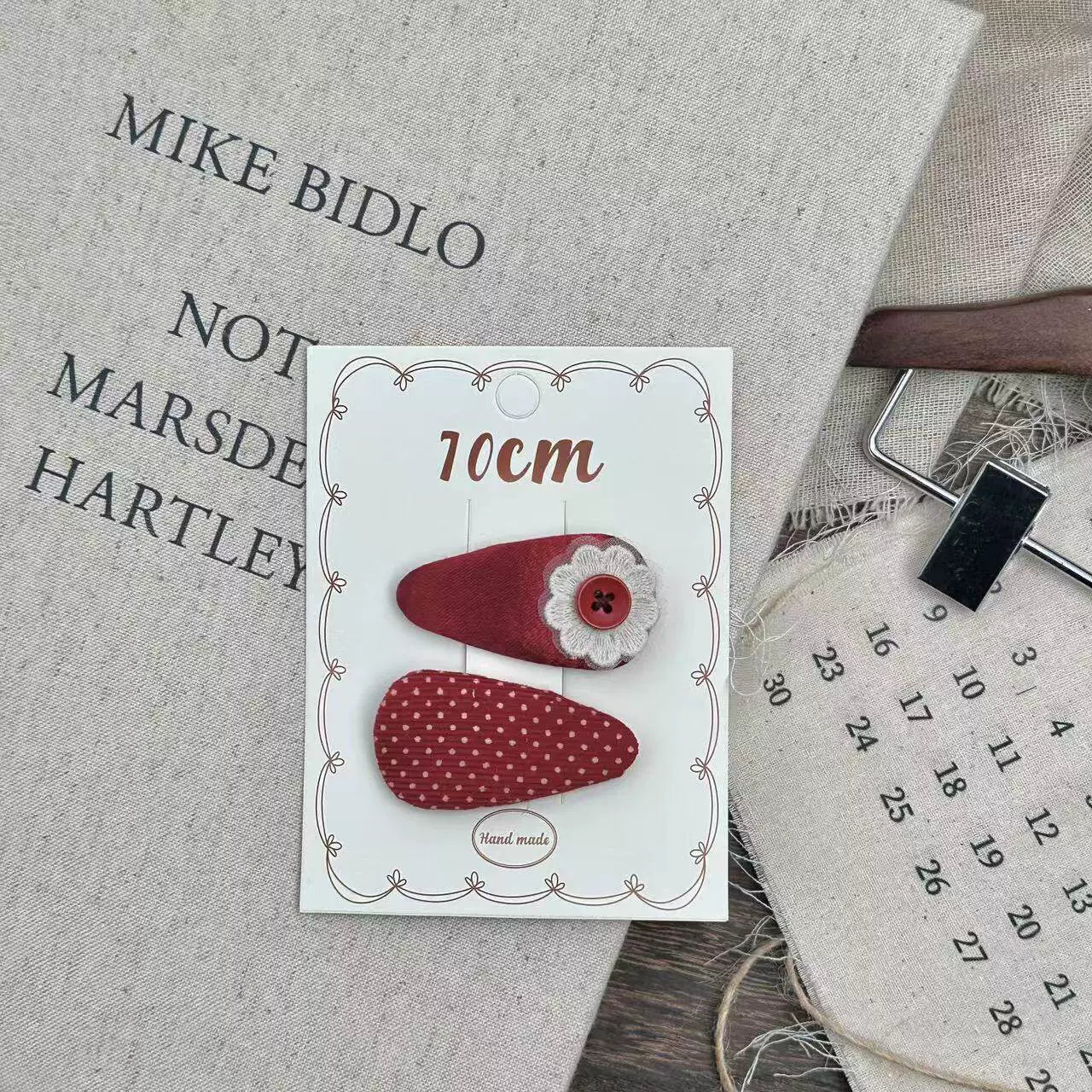 Flower Bow Hairpin Clip - Modomu