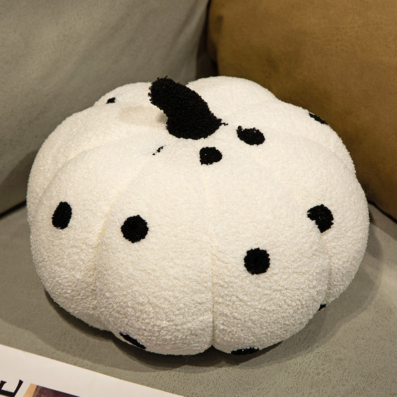 Polka Dot Pumpkin Throw Pillow - Modomu