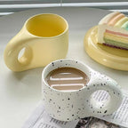 Chubby Ceramic Coffee Mug Set - Modomu