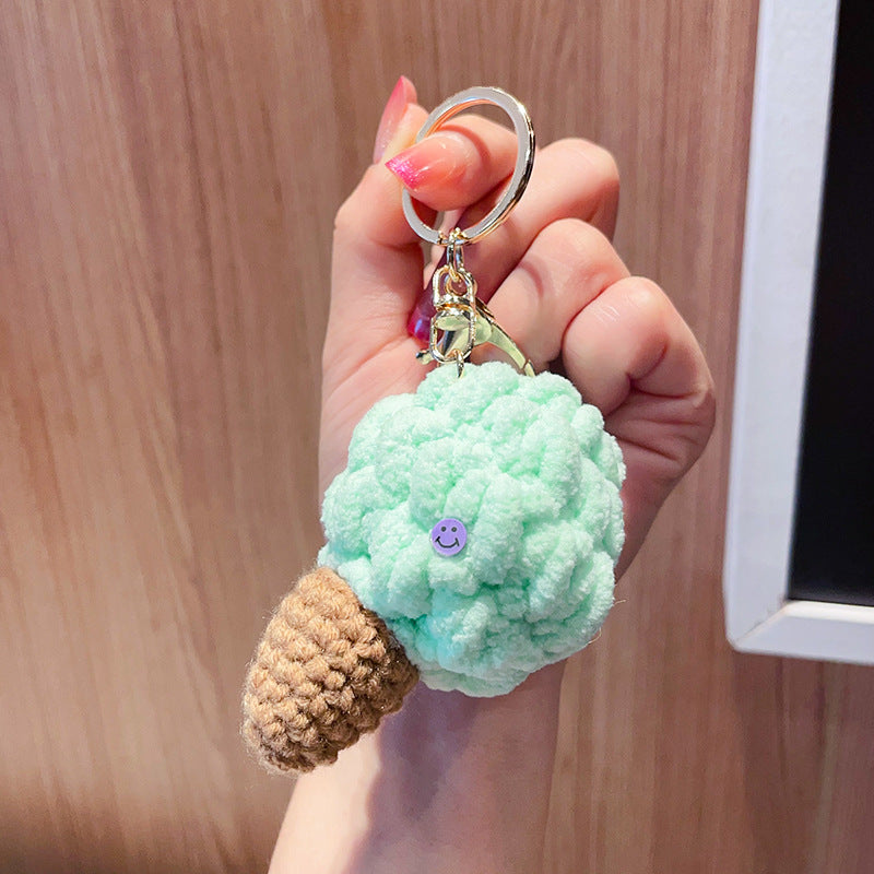 Plush Ice Cream Keychain Charm - Modomu