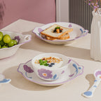 Floral Ceramic Baking Plate - Modomu