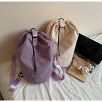 Drawstring Bucket Backpack