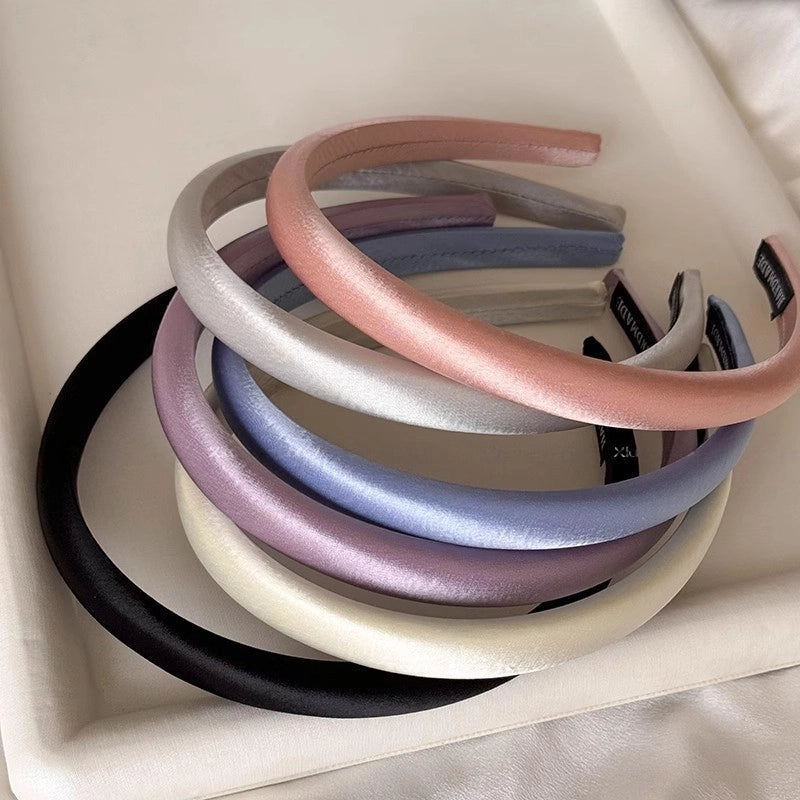Satin Headband with Smooth Finish - Modomu
