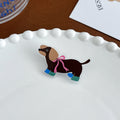 Cute Puppy Acrylic Brooch - Modomu