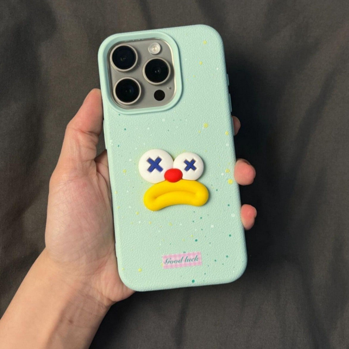 Cartoon Frown Phone Case