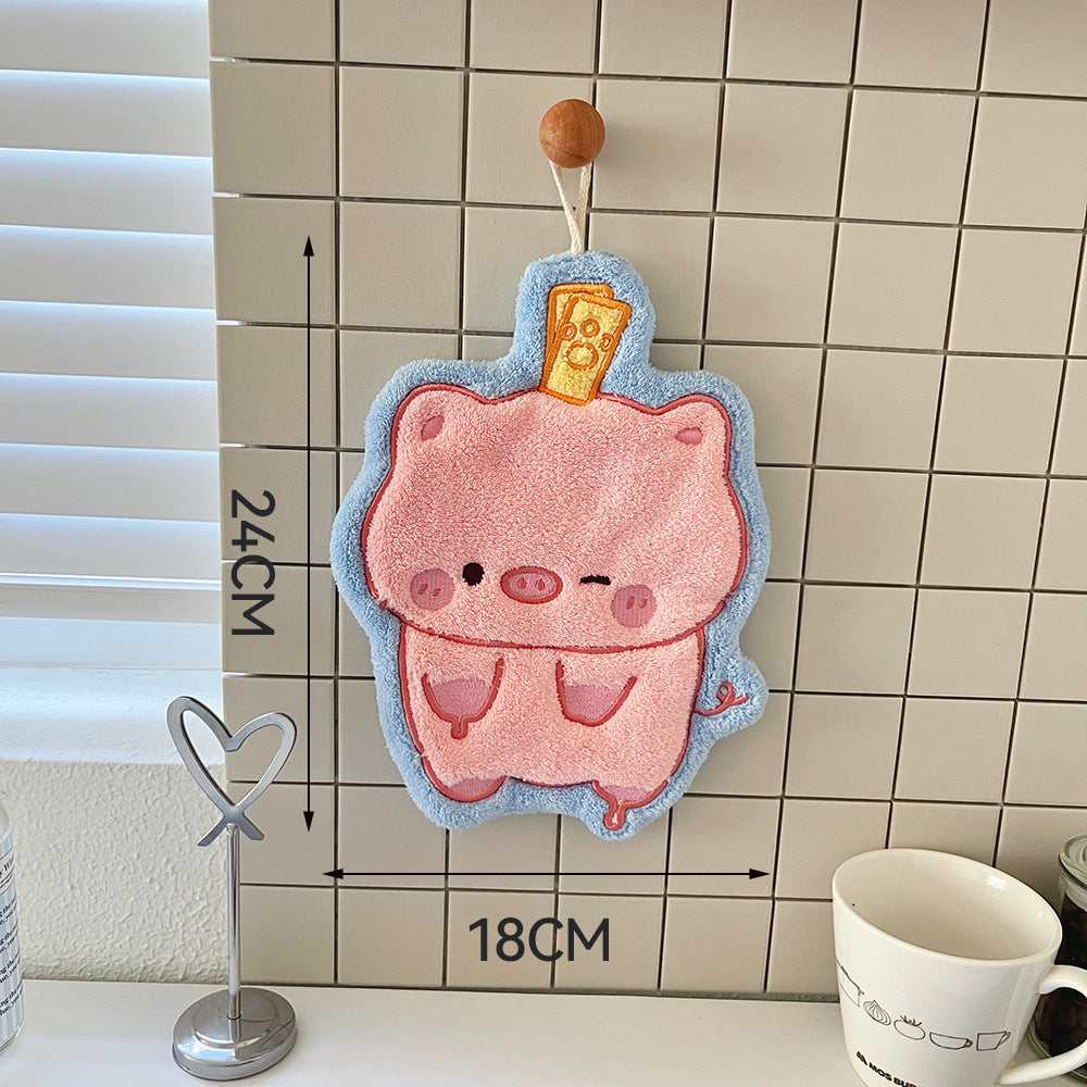 Cartoon Hanging Hand Towel - Thickened design - Modomu