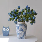 Retro Roasted Edge Silk Roses - Modomu