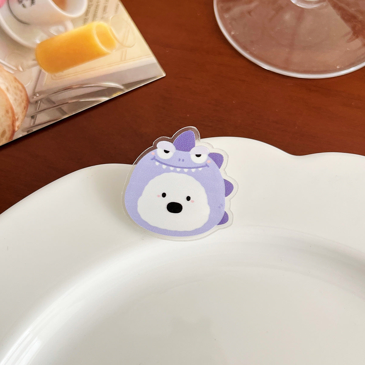 Cute Dog Acrylic Brooch - Modomu