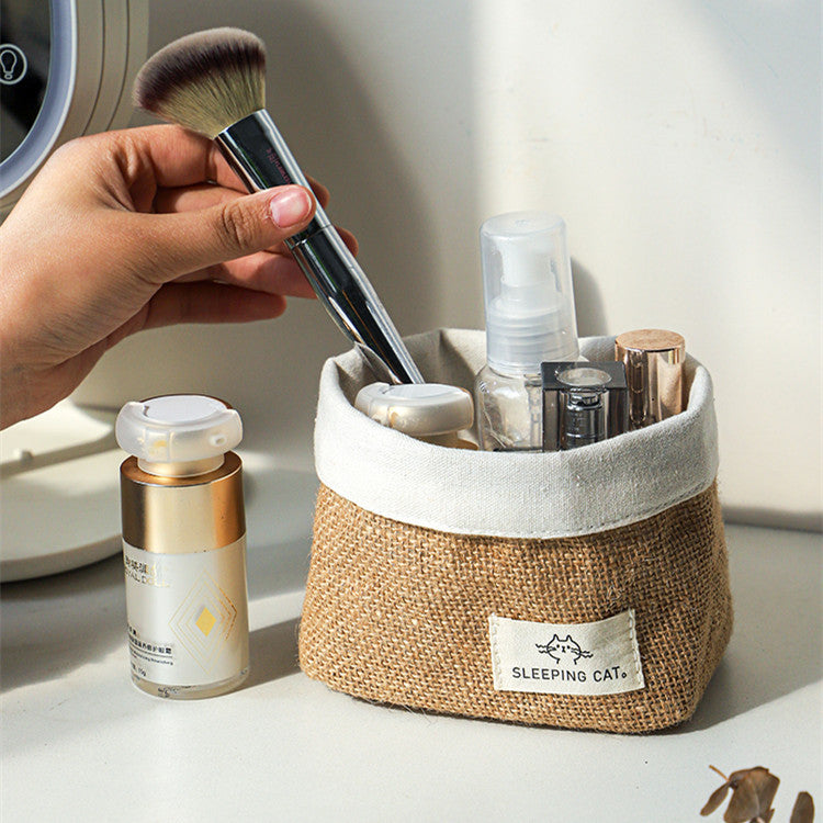 Jute Hanging Storage Basket Organizer - Modomu