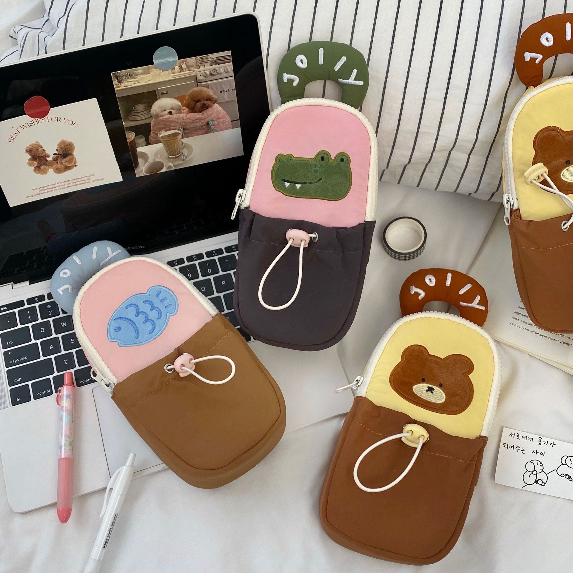 Standing Cartoon Pencil Case Organizer - Modomu