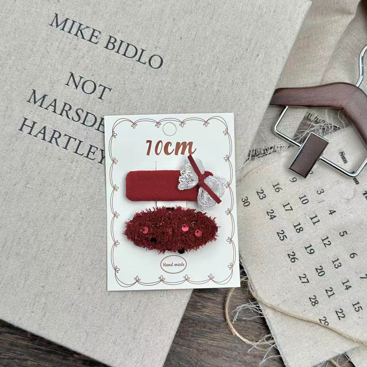 Flower Bow Hairpin Clip - Modomu