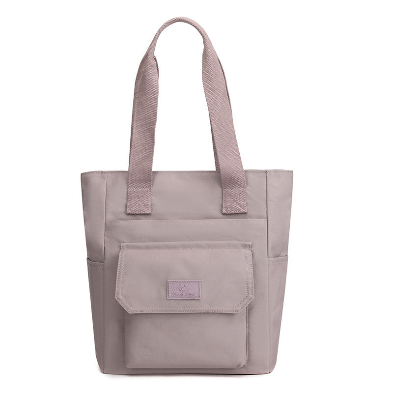 Nylon Tote Shoulder Bag