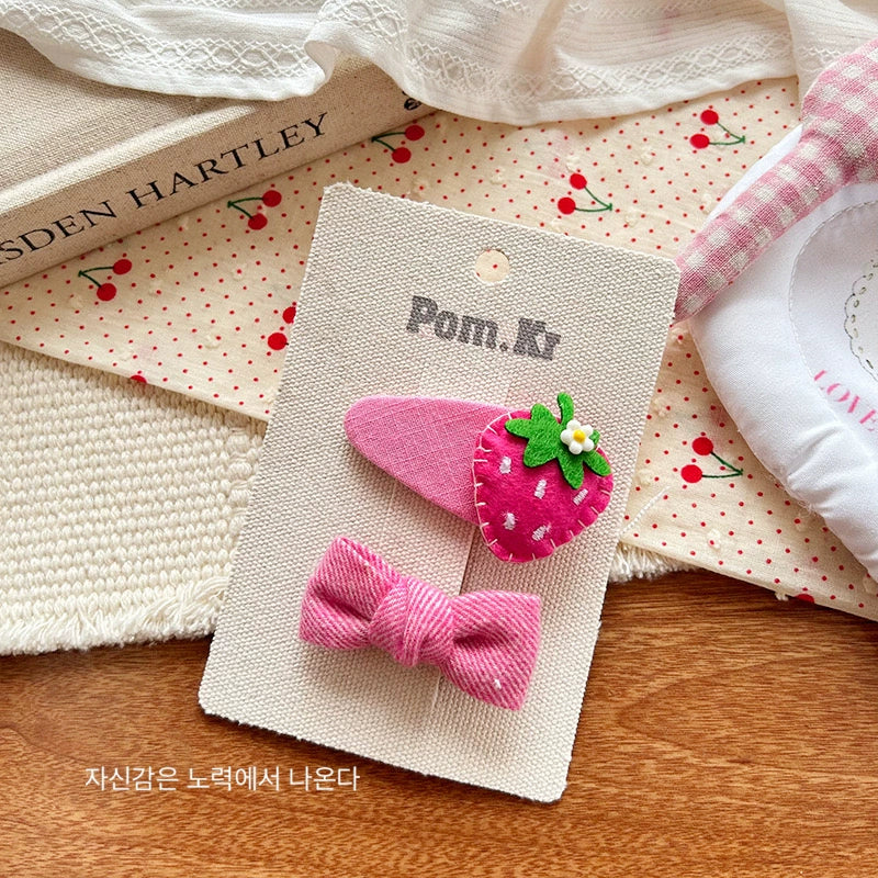 Cartoon Bow Lace Hairpin - Modomu