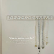Acrylic 12 Hook Jewelry Storage