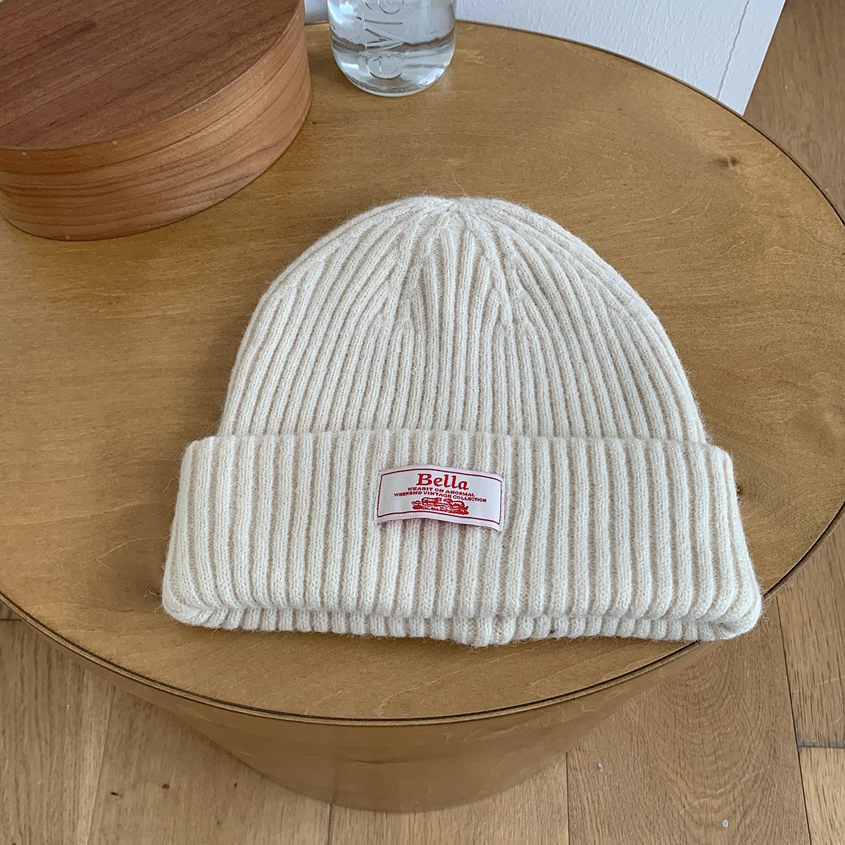 Classic Beanie with Patch Detail - Modomu