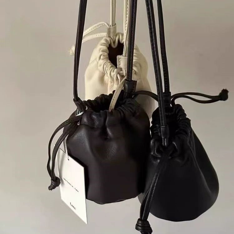 Drawstring Bucket Bag